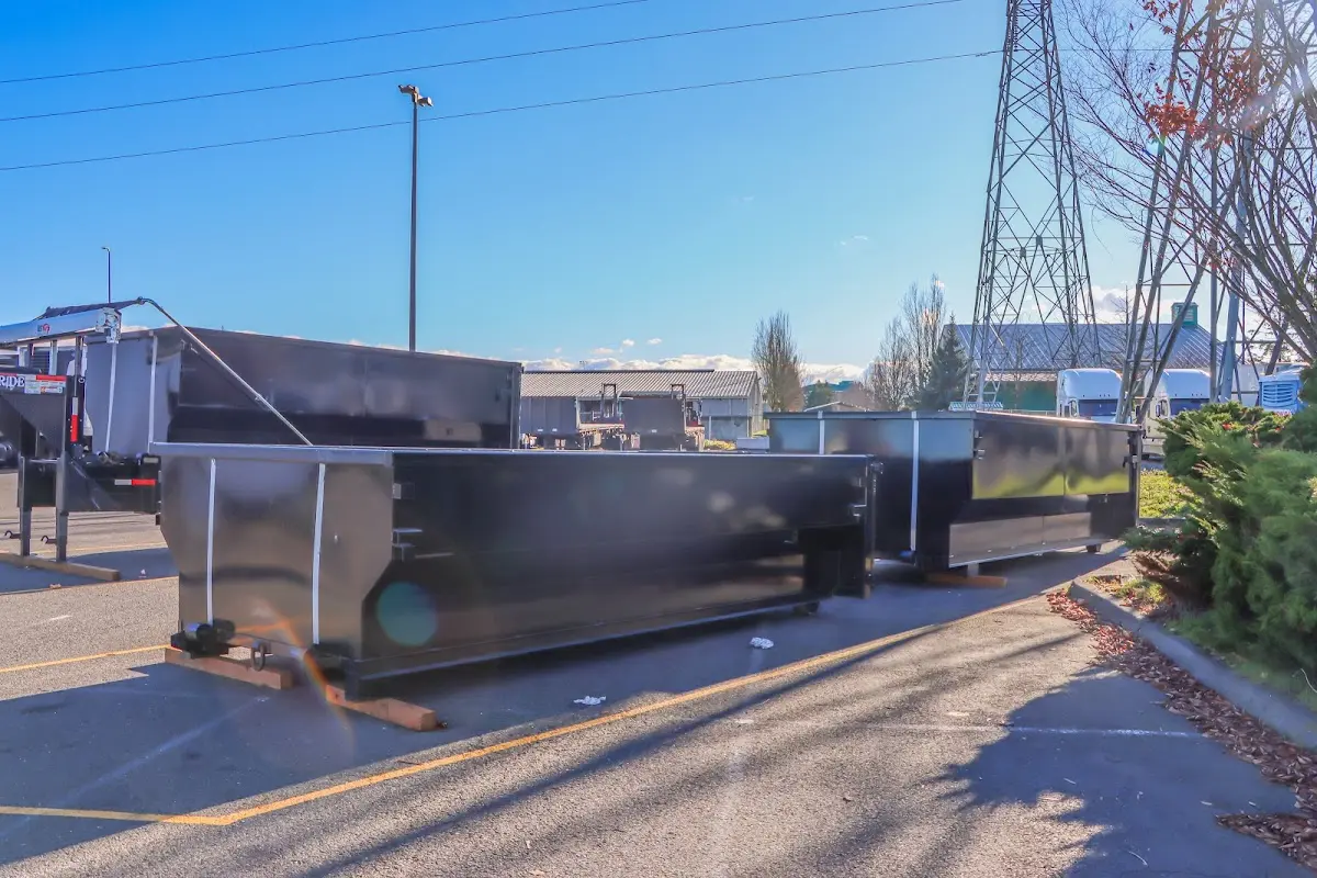 Professional dumpster rental and junk removal service in Midway North